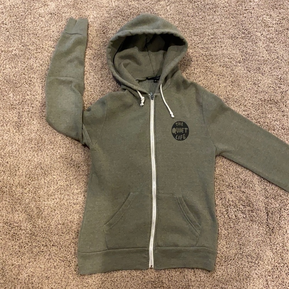 Small the quiet life hoodie